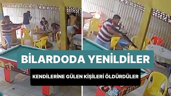 Bilardo Oyununda Yenilgiyi Hazmedemeyen İki Adam Kendilerine Gülen 7 Kişiyi Öldürdü