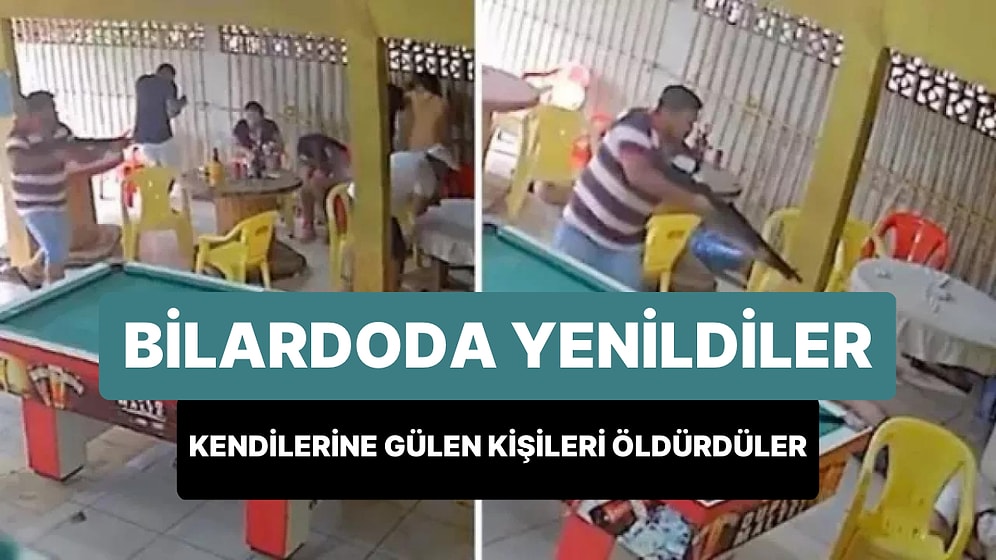 Bilardo Oyununda Yenilgiyi Hazmedemeyen İki Adam Kendilerine Gülen 7 Kişiyi Öldürdü