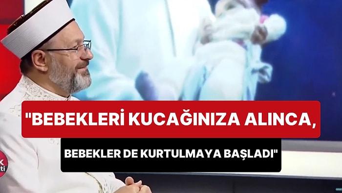 Diyanet Vakfı 2. Başkanı'ndan Ali Erbaş'a: 'Siz Bebekleri Kucağınıza Alınca Bebekler de Kurtulmaya Başladı'