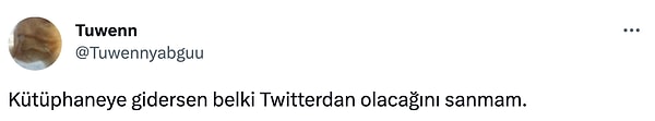 Twitter'dan da başka tesadüflerle olur.