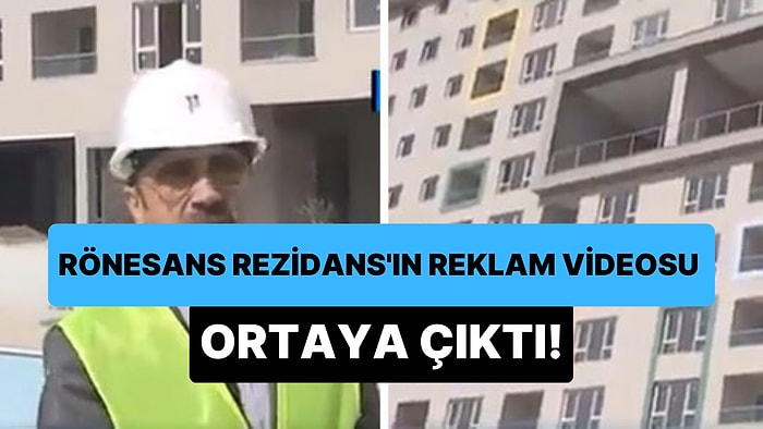 Rönesans Rezidans'ın Müteahhidi Yaşar Coşkun'un İnşaat Halindeyken Çektiği Reklam Videosu Ortaya Çıktı