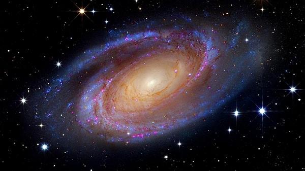 Galaksimiz ne kadar çok yıldız doğurursa, o kadar çok gama ışını ortaya çıkar.