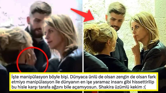 Pique'nin Annesinin Shakira'nın Ağzını Kapatarak Şiddet Uyguladığı Görüntüler Gündemde!