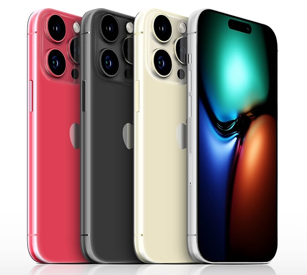 iPhone15'in renk kodları ile birlikte iPhone15 ailesine özel eşsiz renkler ortaya çıktı!