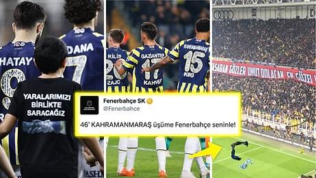 Erteleme Maçında Konyaspor'u Mağlup Eden Fenerbahçe Depremzedeleri Bir An Olsun Unutmadı