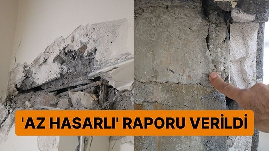 Kolonlarına Ekleme Yapılan Binaya 'Az Hasarlı' Raporu Verildiği İddia Edildi