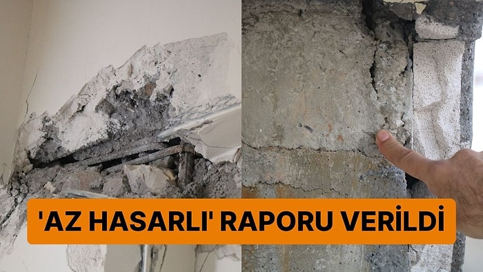 Kolonlarına Ekleme Yapılan Binaya 'Az Hasarlı' Raporu Verildiği İddia Edildi