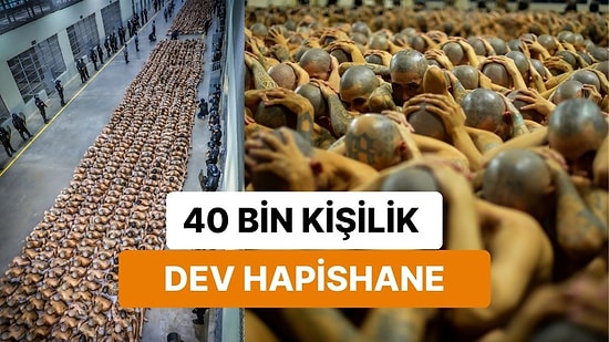 40 Bin Kişilik Dev Hapishane: 2 Bin Çete Üyesi Nakledildi