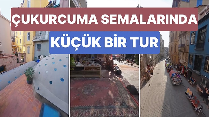 Drone ile Eşsiz Manzaraları Görüntüleyen Gezgin Sizi Çukurcuma’da Bir Gezintiye Çıkarıyor