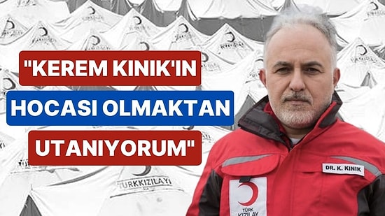 Kızılay Başkanı Kerem Kınık'ın Hocası: “Kerem Kınık’ın Hocası Olmaktan Utanıyorum”