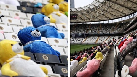 Bu Oyuncak Sana Arkadaşım! Deprem Bölgesine Gönderilecek Oyuncaklar Beşiktaş Tribünlerinde