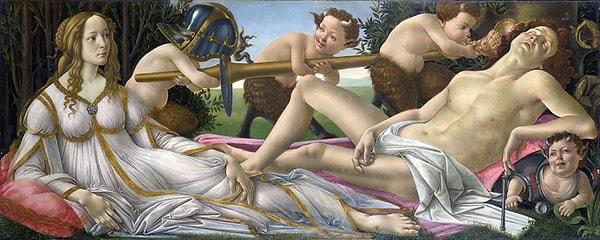 Leonardo ve Michelangelo çok başarılıydı ama ikisi de romantik değildi. Botticelli ise Orta Çağ'daki saray aşkı kavramından miras kalan bir romantizm biçimini tasvir ediyordu tablolarında.