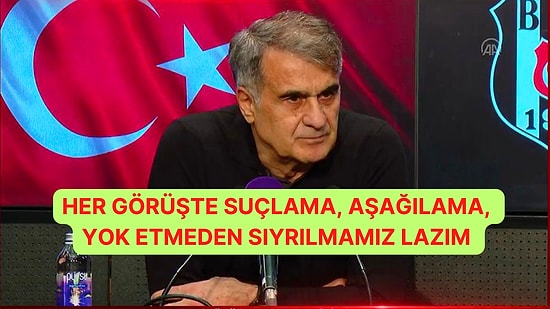 Şenol Güneş'ten 'Maçlar Seyircisiz Oynanmalı' Diyen Bahçeli'ye: "Her Açıklamada Aşağılamadan Vazgeçmeliyiz"