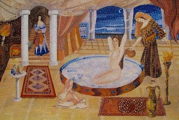 5. Bu dönemde, soluk tenli kadınlar tanrıçalara benzetilirdi. Bundan dolayı lekesiz, kırışıksız ve pürüzsüz bir cilt arayışında olan çoğu kadın, süt banyosu yapmayı tercih etti.