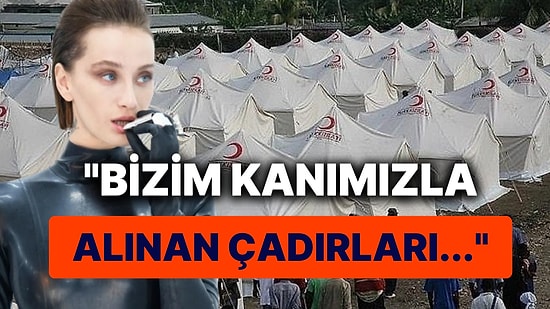 Didem Soydan, AHBAP'a Parayla Çadır Satan Kızılay'a Hayatının Dersini Verdi!