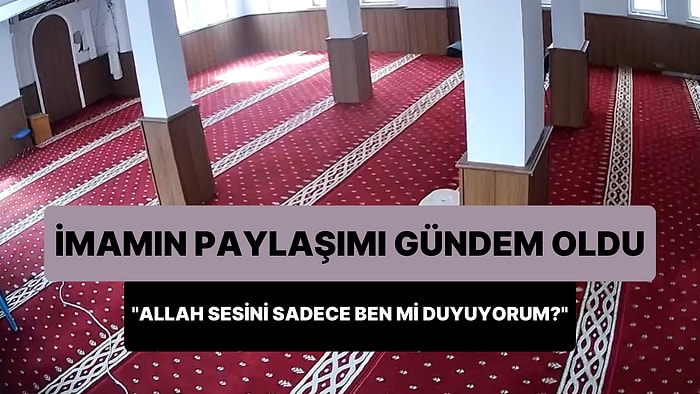 Malatya'da Musa Kazım Camii'nde Görevli İmam: '3. Saniyede Allah Sesini Sadece Ben mi Duyuyorum?'