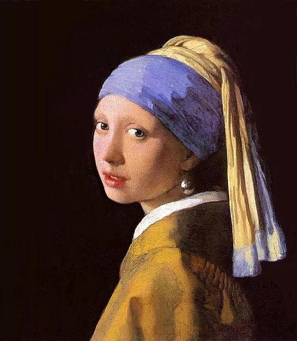 1. 'Girl with a Pearl Earring' — Johannes Vermeer