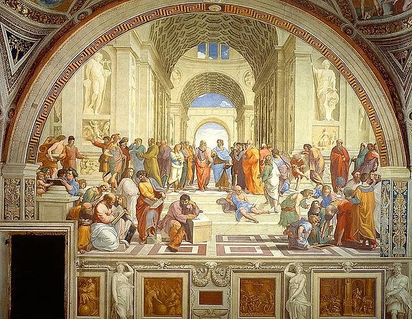 6. 'The School of Athens' — Raffaello Sanzio da Urbino