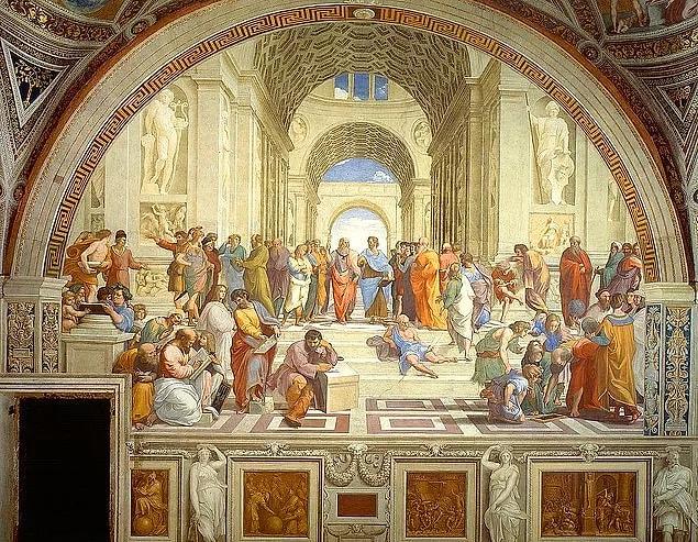 6. 'The School of Athens' — Raffaello Sanzio da Urbino