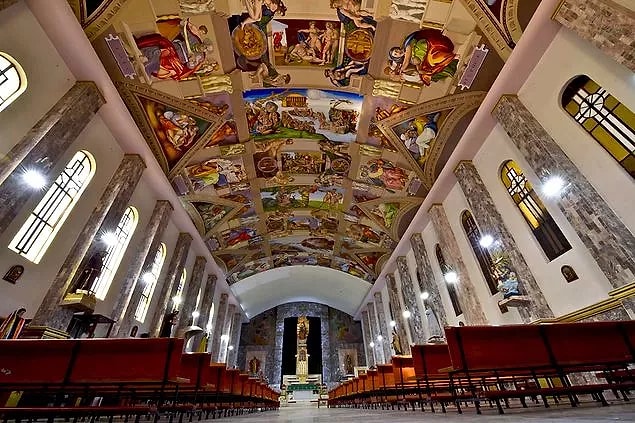 19. 'Ceiling of the Sistine Chapel' — Michelangelo di Lodovico Buonarroti Simoni