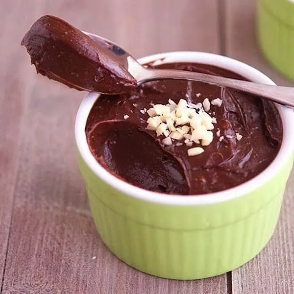 7. Avocado pudding