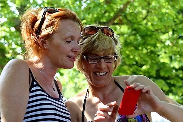 4. Gossiping helps us relax during stressful times.