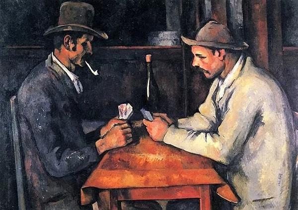 3. Paul Cézanne's painting The Card Players