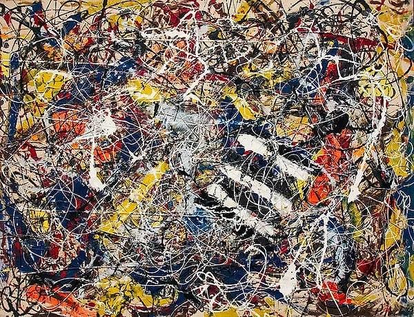 5. Jackson Pollock's painting Number 17A