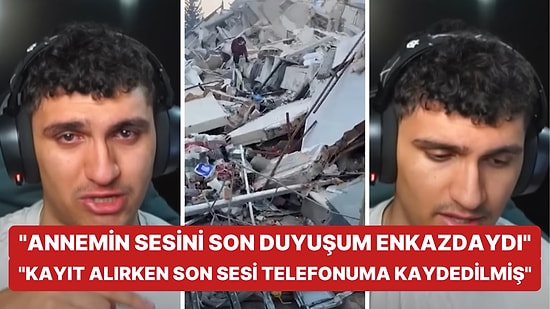 Enkaz Altından Paylaştığı Video ile Yüreklerimizi Yakan Charmquell Tüm Yaşadıklarını Anlattı