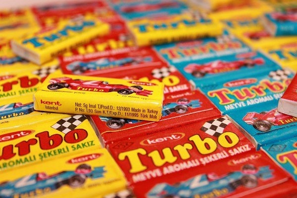 5. Жвачки Turbo