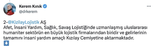 Kerem Kınık'ın bu açıklamasının üzerine Yemek Eleştirmeni Vedat Milor'dan da cevap gecikmedi.