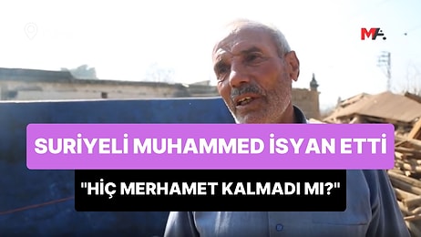 Herkese Çadır Verilip Kendilerine Verilmemesine İsyan Eden Suriyeli: 'Hiç Merhamet Kalmadı mı?'