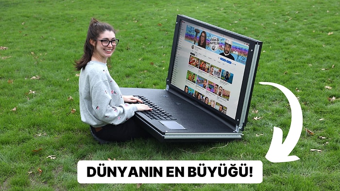 Dünyanın En Büyük Dizüstü Bilgisayarı Tasarlandı!