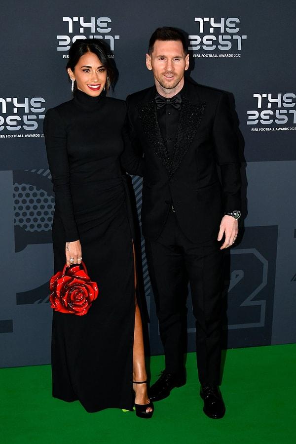 2. Lionel Messi ve eşi Antonella Roccuzzo