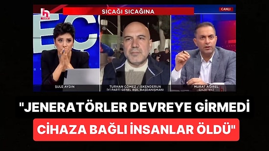 İYİ Partili Çömez: "Deprem Sonrası Jeneratörler Çalışmadı Solunum Cihazına Bağlı İnsanlar Öldü"