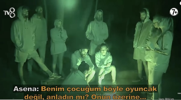 Dün akşam Survivor YouTube hesabından paylaşılan bölümde Asena, kendisinden çocuğu üzerine yemin etmesini isteyen Osman Can'a tepki gösterdi.