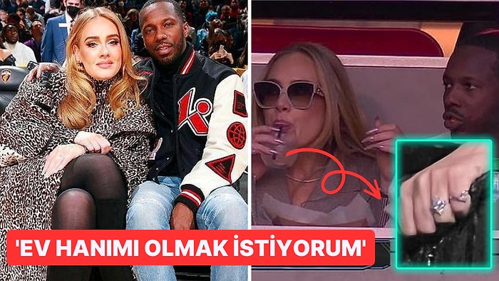 Evleniyorlar mı? Ünlü Şarkıcı Adele ve Rich Paul'un Nişanlandıkları Söyleniyor!