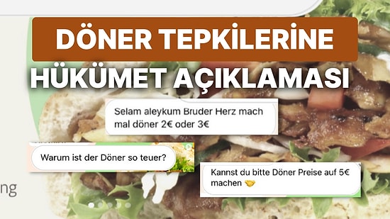 Almanya'da Döner Enflasyonu Hükümeti Korkuttu: "Düşürün Döner Fiyatlarını!"