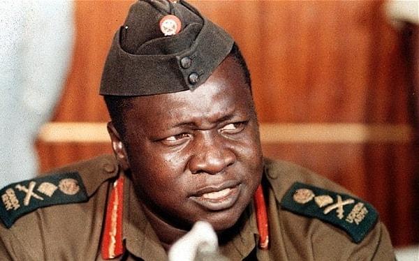 1971'den 1979'a kadar, Uganda'yı yöneten diktatör İdi Amin Dada'nın yüzbinlerce insanı öldürtmüş olduğu düşünülüyor.