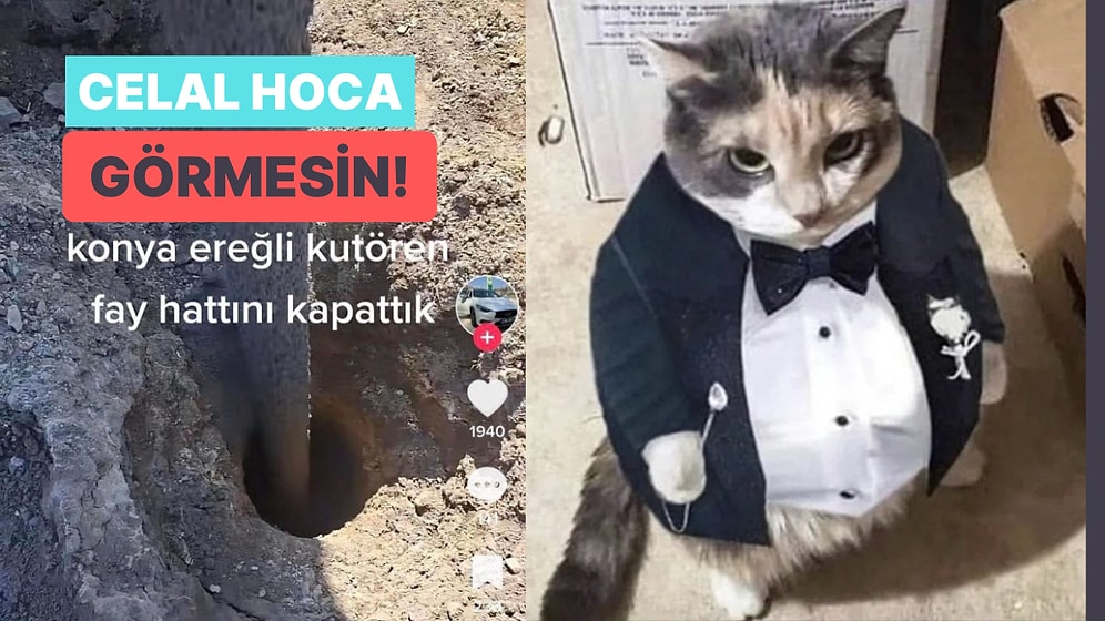 Nasıl Yapıcaz Abla Onu Be? Fay Hattını Betonla Kapayan TikTok Kullanıcısı Beynimizi Yaktı