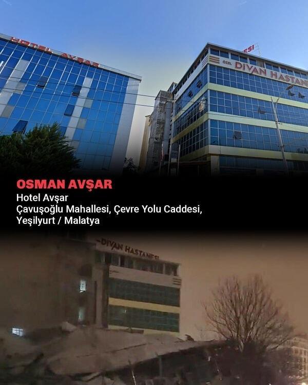 OSMAN AVŞAR Hotel Avşar Çavuşoğlu Mahallesi, Çevre Yolu Caddesi, Yeşilyurt / Malatya
