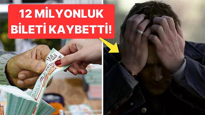 12 Milyon TL Kazandığı Piyango Biletini Kaybederek Tüm Ailesine Ufak Çaplı Kalp Krizi Geçirten Adam