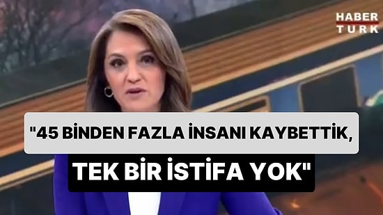 Habertürk Spikeri Serap Belet: 'Yunan Bakanın İstifası Bana Çorlu Tren Kazasını Hatırlattı'