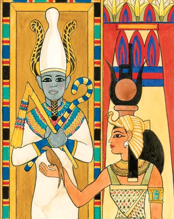 Osiris'in en önemli hikayelerinden biri, kardeşi Seth tarafından öldürüldüğü ve eşi Isis'in onu yeniden canlandırmak için büyü yaptığıdır. Osiris, yeniden canlandıktan sonra ölülerin kralı olarak anılmaya başladı ve ölülerin yaşamını yönetmekle görevlendirildi.