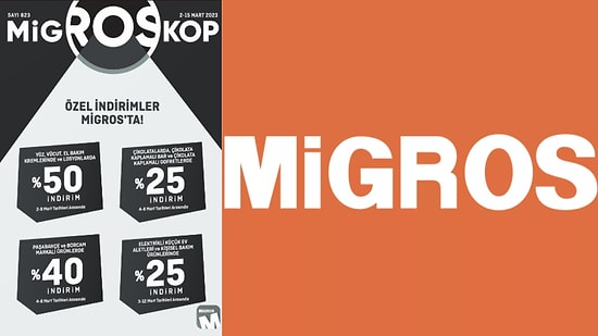 2 Mart - 15 Mart 2023 Migroskop Kataloğu