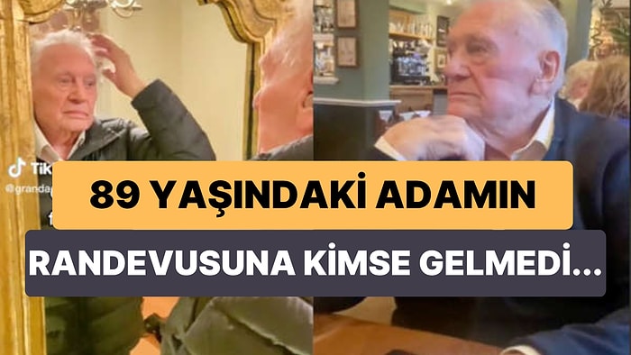 30 Yıl Sonra İlk Kez Gerçekleştirdiği Randevusu Hüsranla Sonuçlanan 89 Yaşındaki Adam