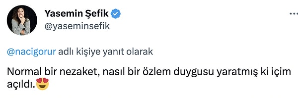 Özlemişiz...