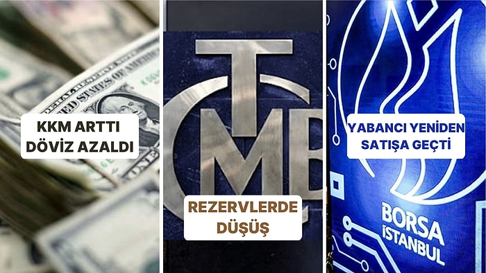 Merkez Bankası Faiz İndiriminin Nedenini Açıklarken Rezervlerde Düşüş Sürdü: Yabancı Borsa'da Yeniden Satışta!