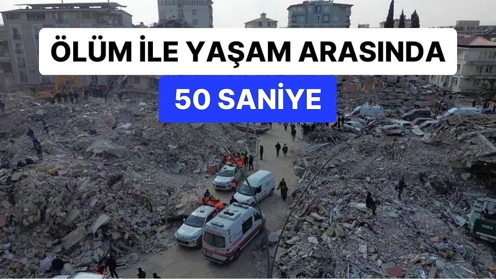 Kahramanmaraş'ta Kırılan Fayın Etkisi Hatay'a 50 Saniye Sonra Ulaştı