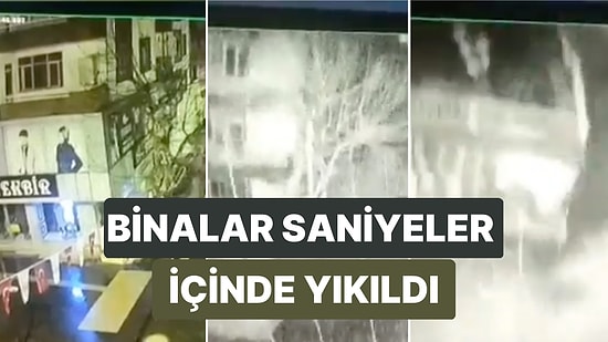 Deprem Anının Yeni Görüntüleri Ortaya Çıktı! Kahramanmaraş Çarşı Merkezi Saniyeler İçinde Yıkıldı